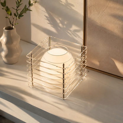 Lavisa - Rechargeable Layered Acrylic Table Lamp