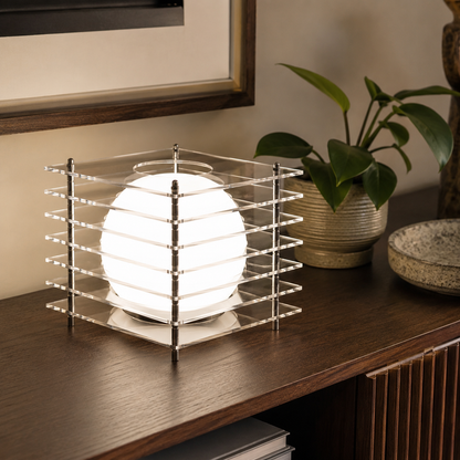 Lavisa - Rechargeable Layered Acrylic Table Lamp