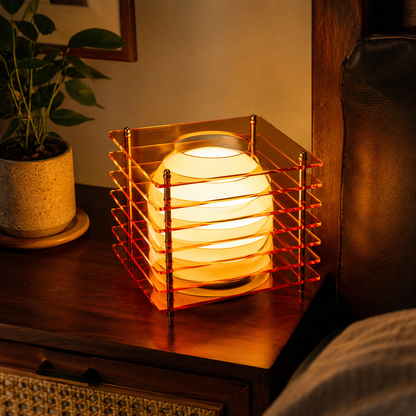 Lavisa - Rechargeable Layered Acrylic Table Lamp