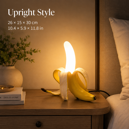 Lavisa - Unique Banana Art Deco Table Lamp