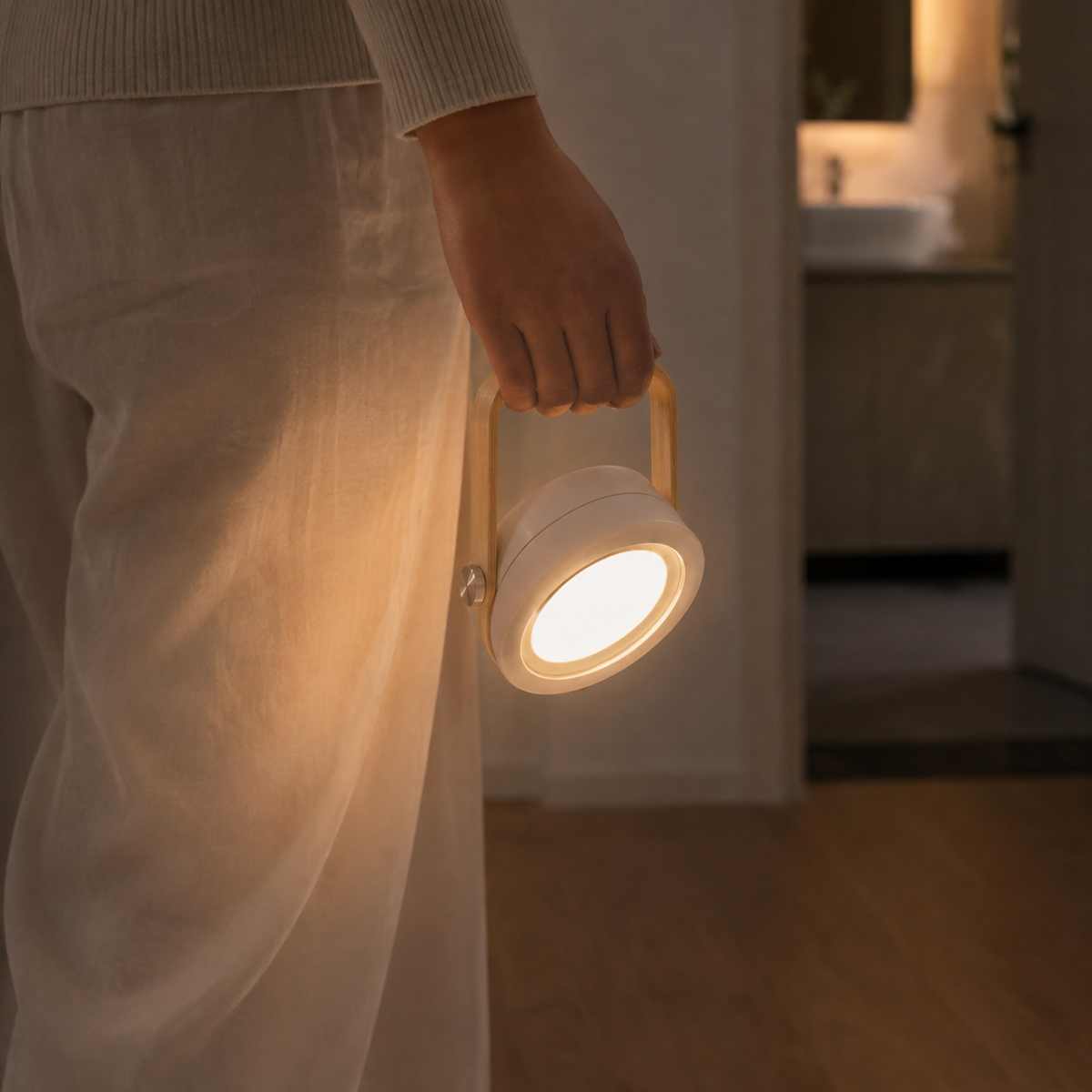 Lavisa - Portable LED Lantern Lamp Foldable Cordless Night Light