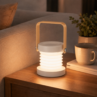 Lavisa - Portable LED Lantern Lamp Foldable Cordless Night Light