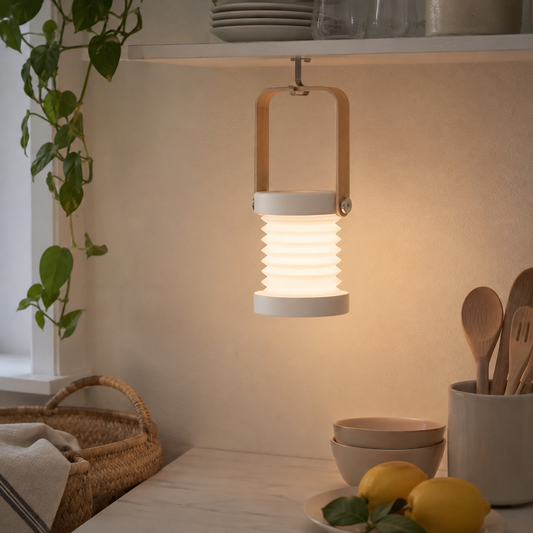 Lavisa - Portable LED Lantern Lamp Foldable Cordless Night Light