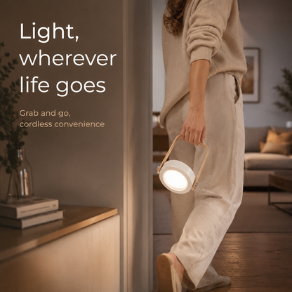 Lavisa - Portable LED Lantern Lamp Foldable Cordless Night Light