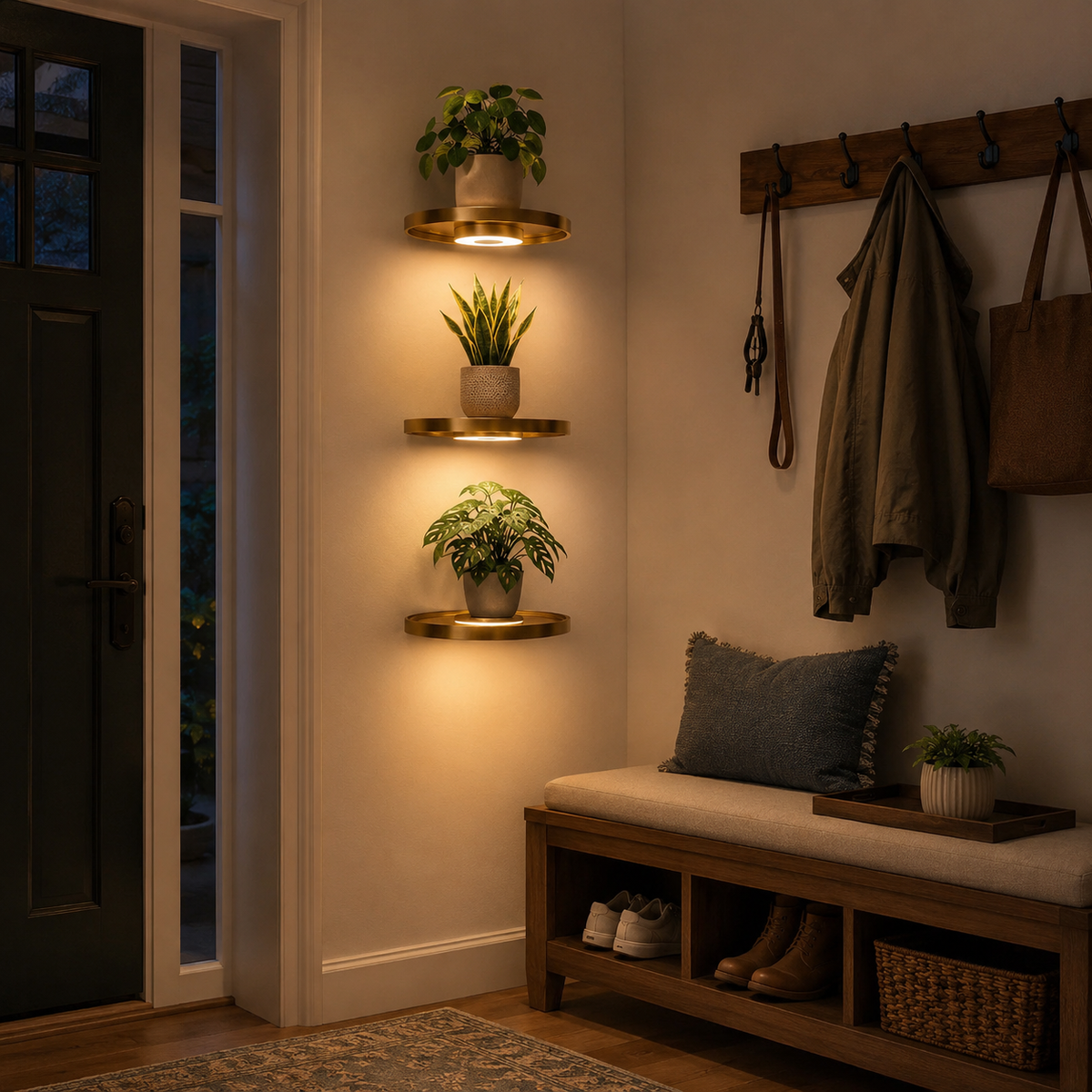 Lavisa - Floating Wall Shelf with Ambient LED