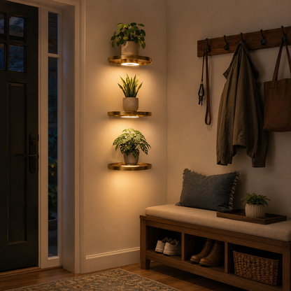 Lavisa - Floating Wall Shelf with Ambient LED