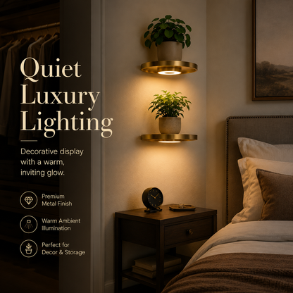 Lavisa - Floating Wall Shelf with Ambient LED