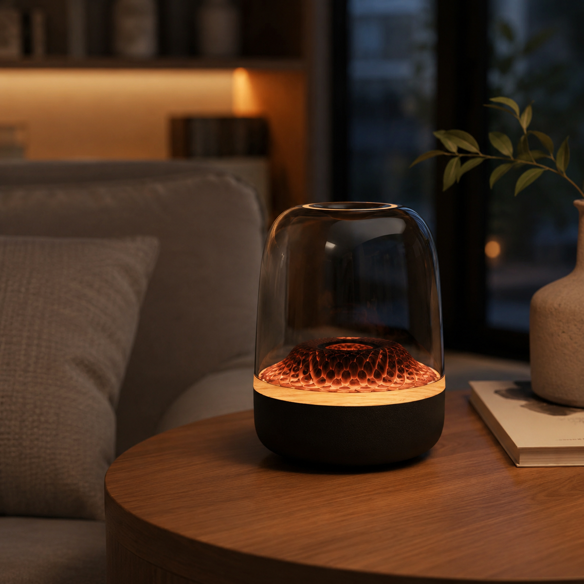 Lavisa - Portable Bluetooth Speaker With RGB Ambient Lights