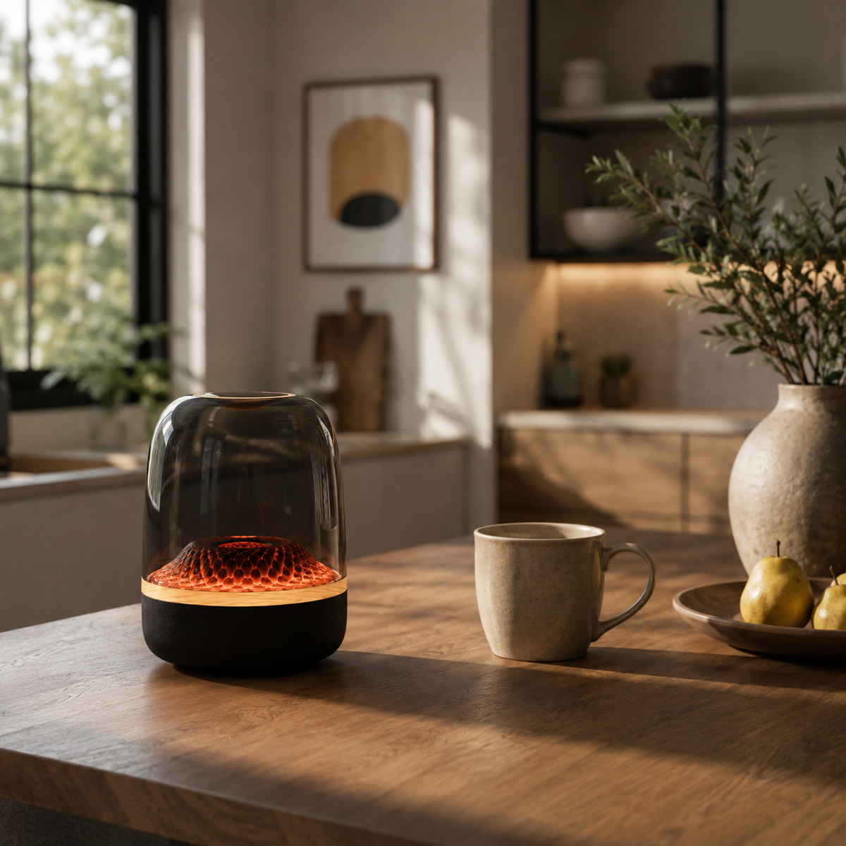 Lavisa - Portable Bluetooth Speaker With RGB Ambient Lights