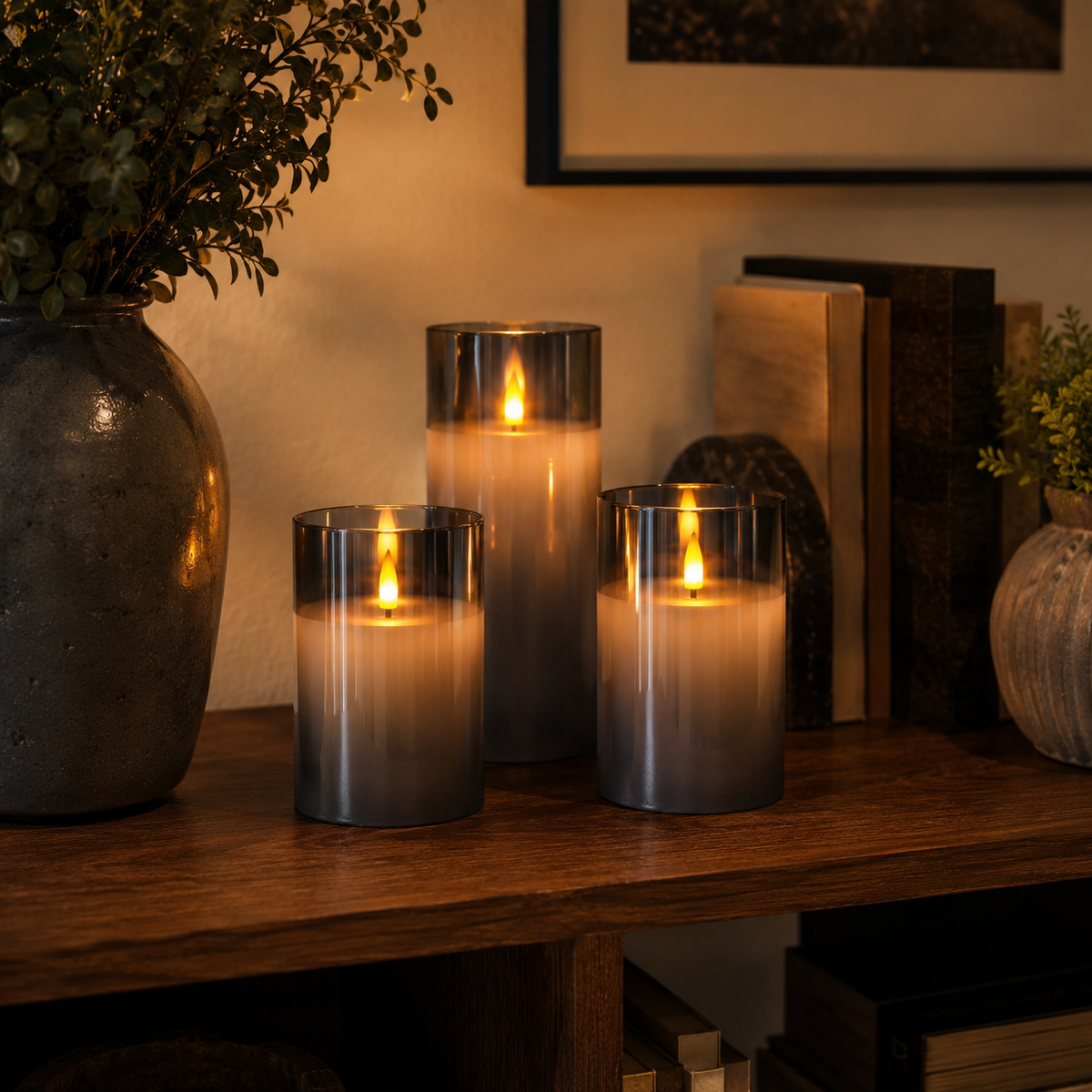 Lavisa - Flameless Candle Set with Remote