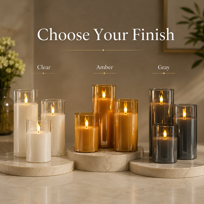 Lavisa - Flameless Candle Set with Remote