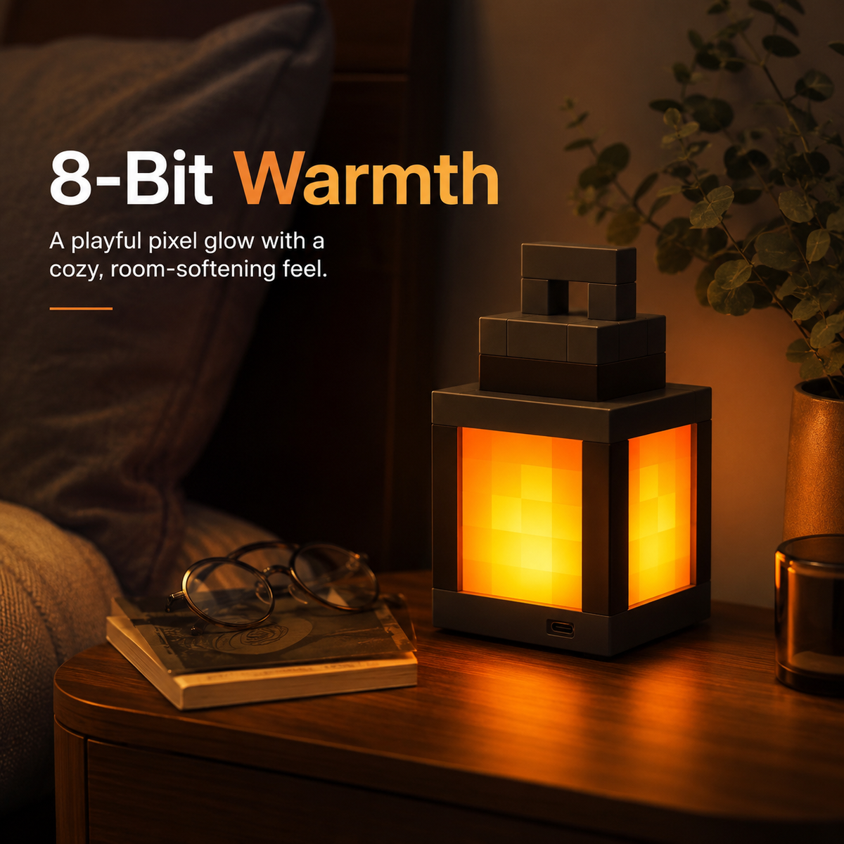 Lavisa - Pixel Lantern LED Night Light