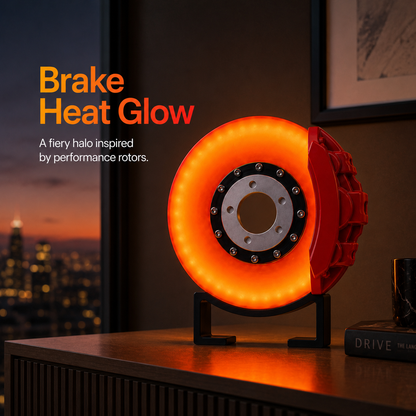 Lavisa - Motorsport Brake Disc LED Desk Lamp