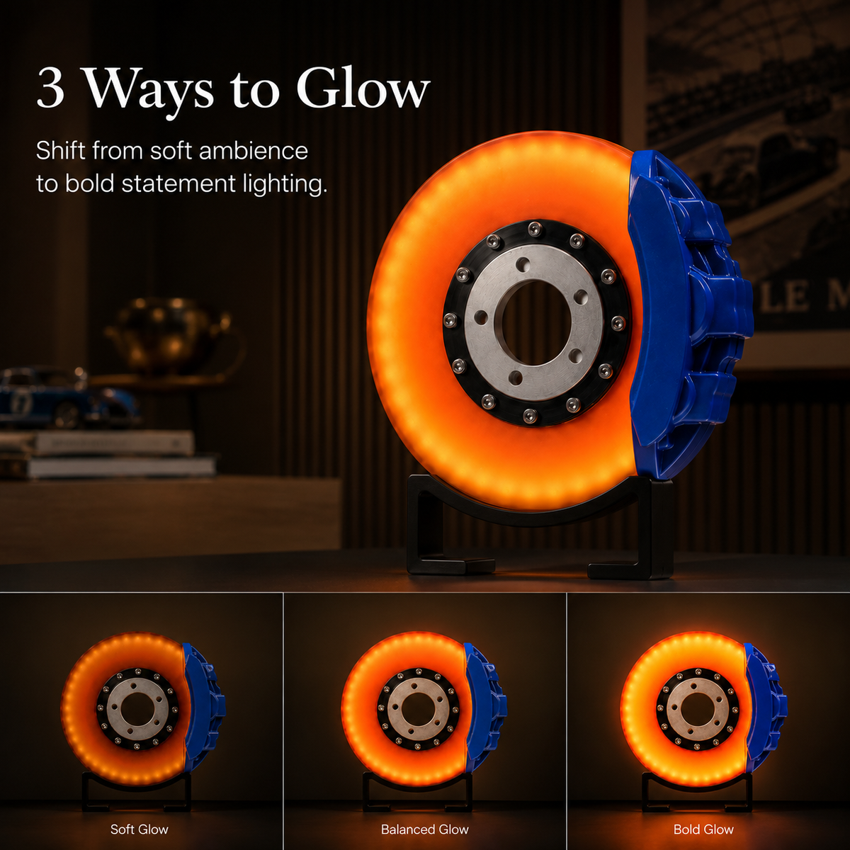 Lavisa - Motorsport Brake Disc LED Desk Lamp