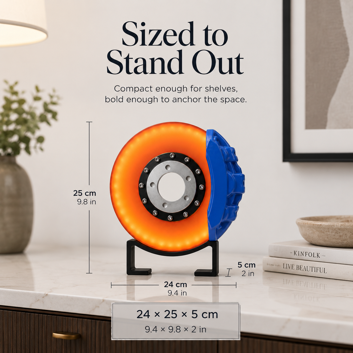 Lavisa - Motorsport Brake Disc LED Desk Lamp