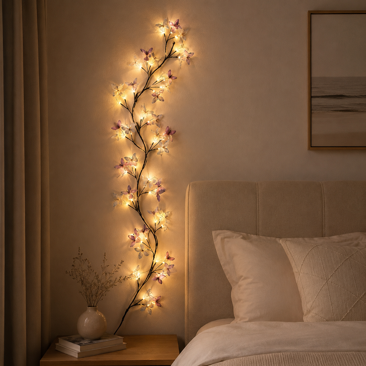 Lavisa - Flexible LED Butterfly Branch Wall Light