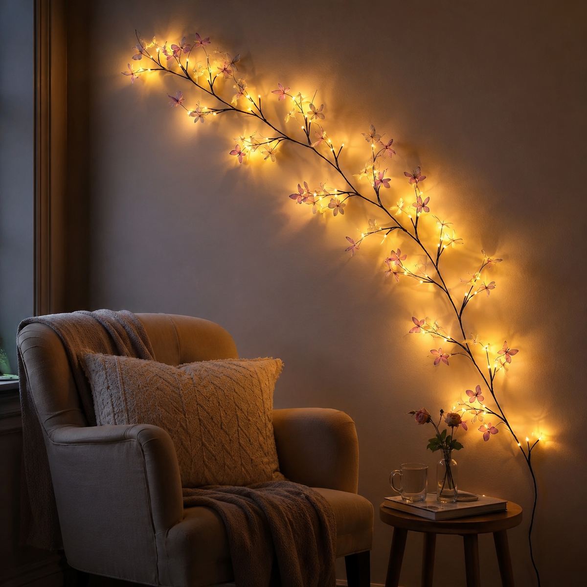 Lavisa - Flexible LED Butterfly Branch Wall Light
