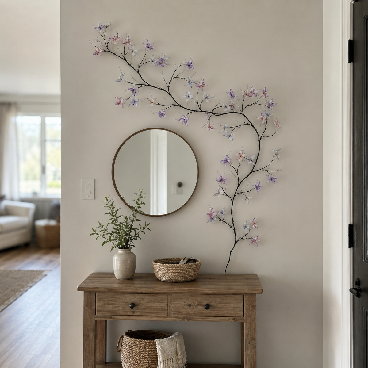 Lavisa - Flexible LED Butterfly Branch Wall Light