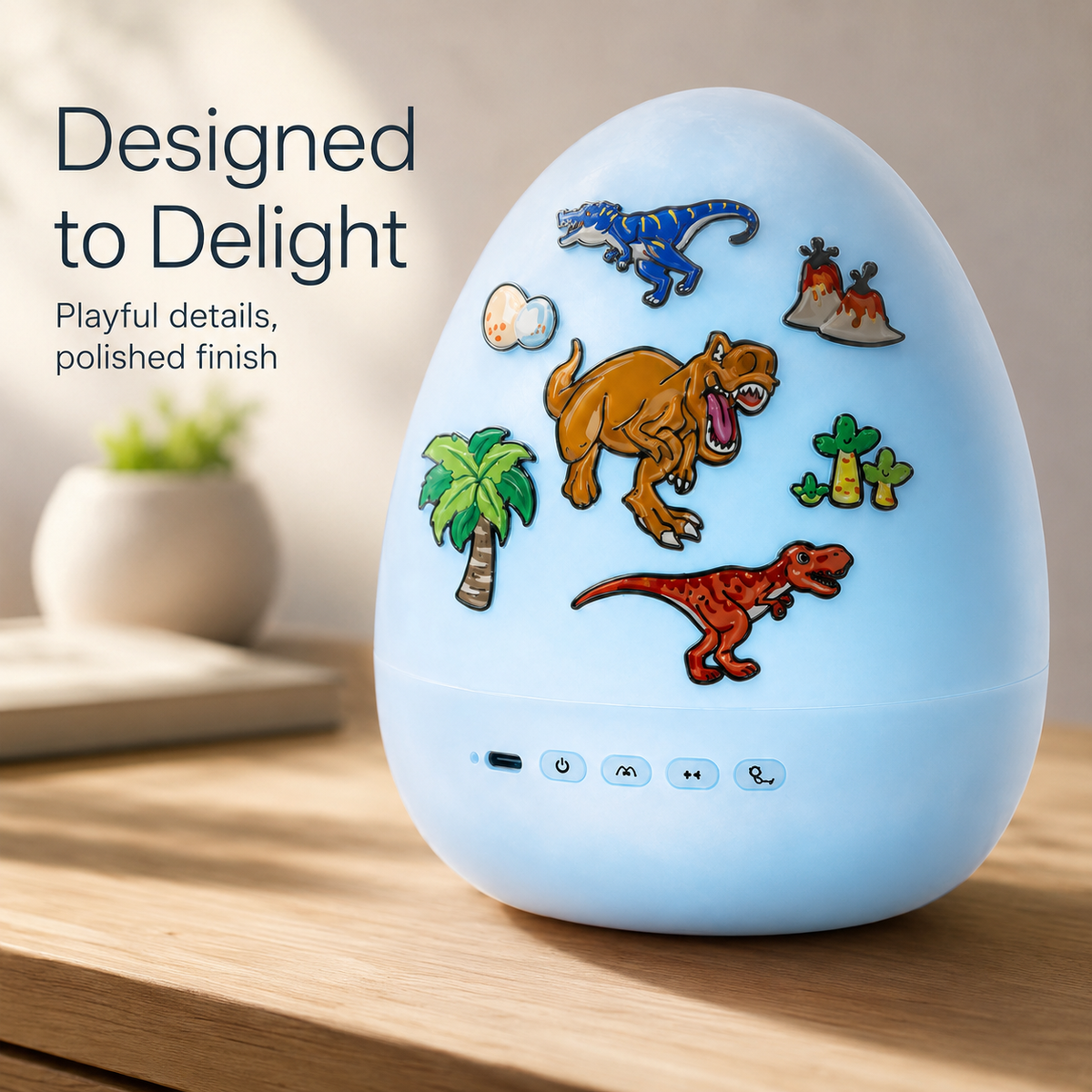 Lavisa - Dinosaur Egg Starry Sky Projector Lamp