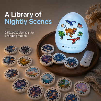 Lavisa - Dinosaur Egg Starry Sky Projector Lamp