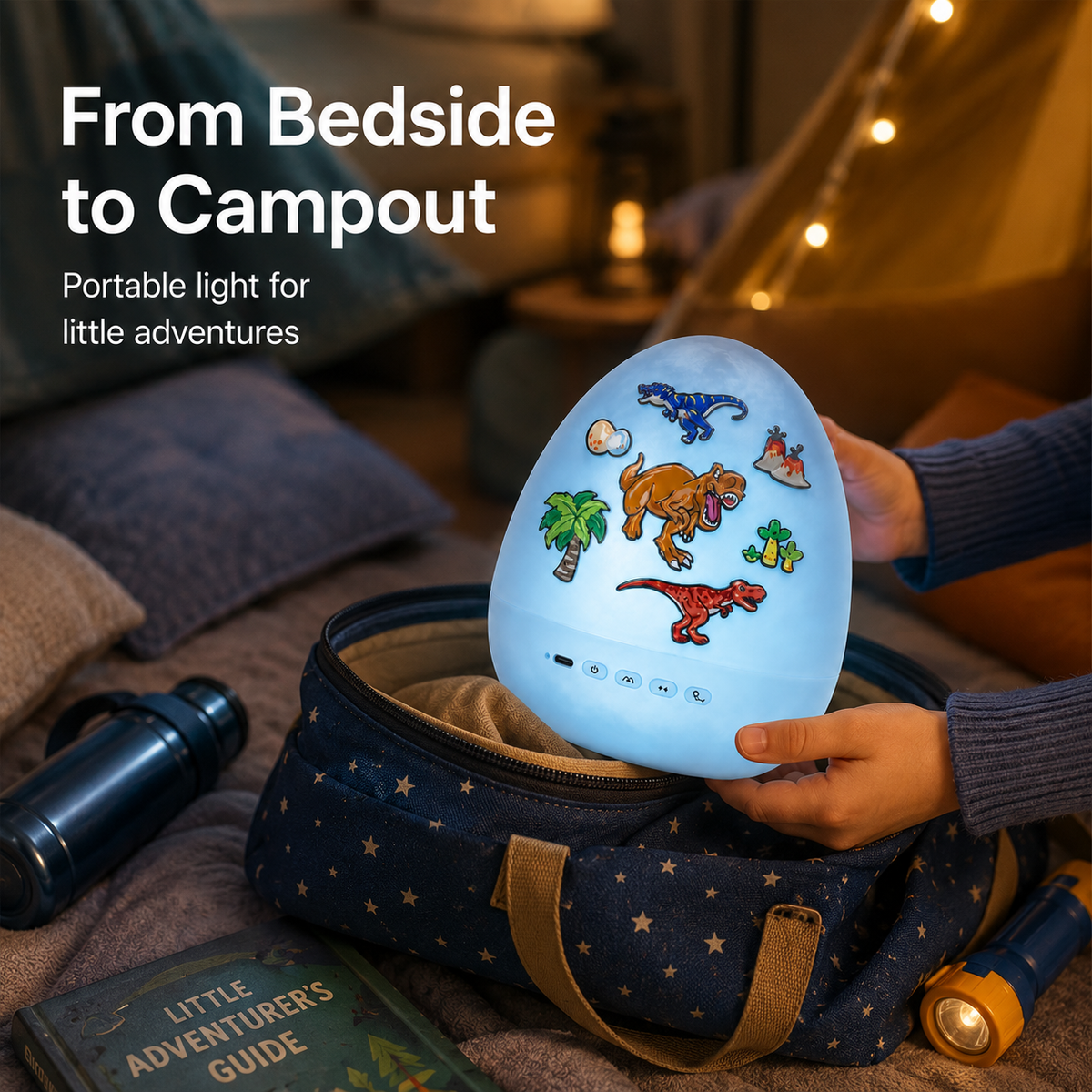 Lavisa - Dinosaur Egg Starry Sky Projector Lamp
