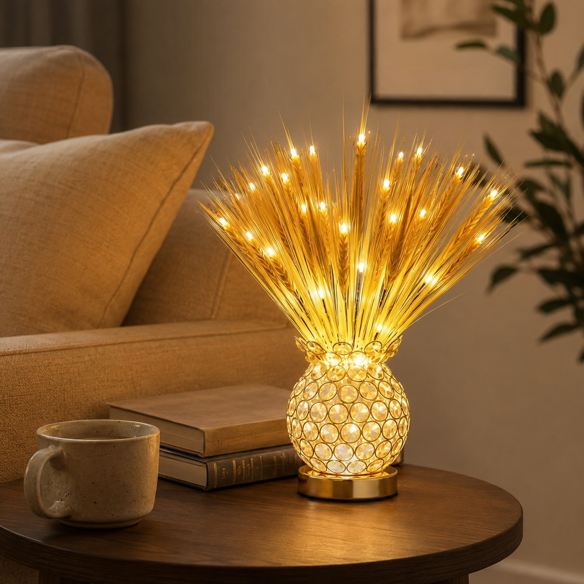 Lavisa - Golden Harvest LED Table Lamp