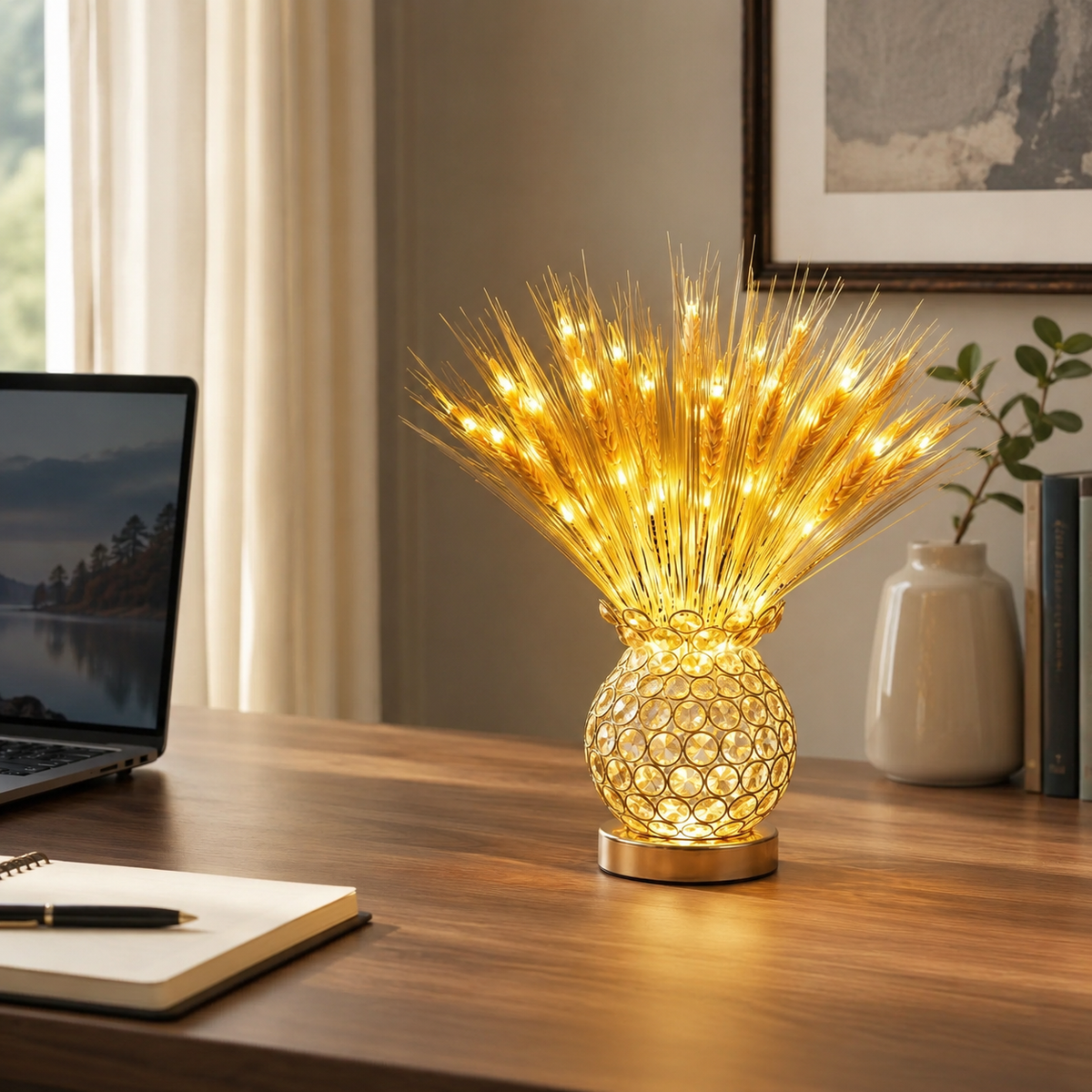 Lavisa - Golden Harvest LED Table Lamp