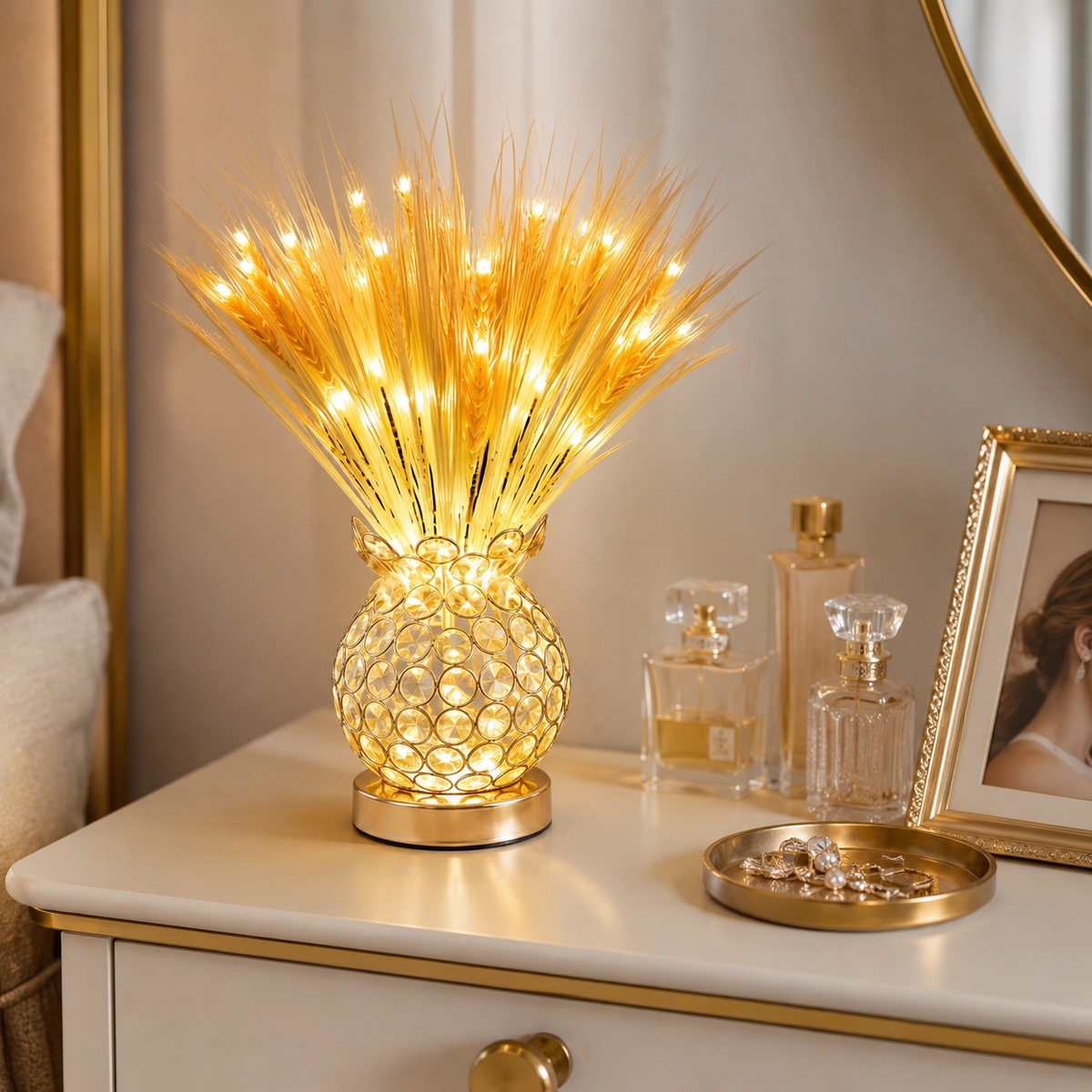 Lavisa - Golden Harvest LED Table Lamp