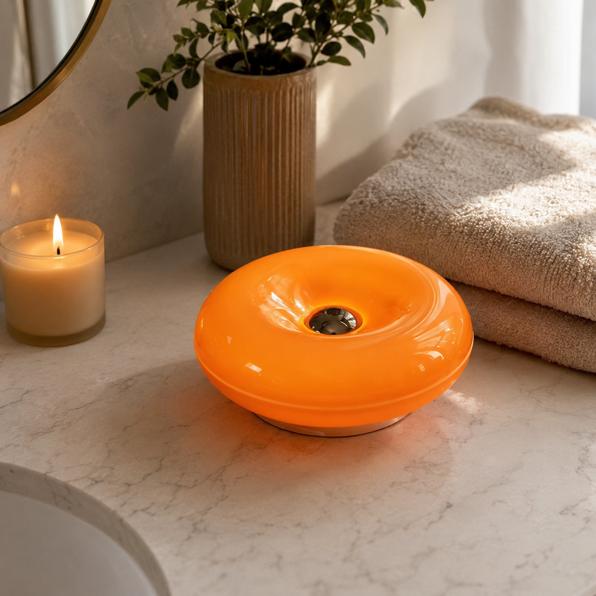 Lavisa - Sculptural Donut Lamp