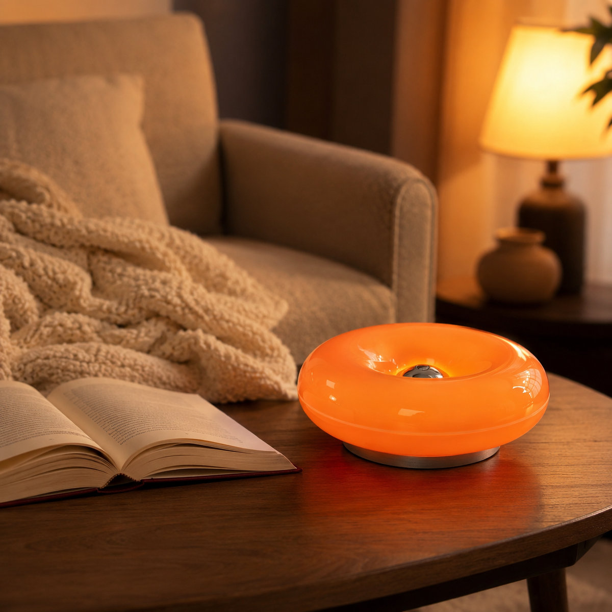 Lavisa - Sculptural Donut Lamp