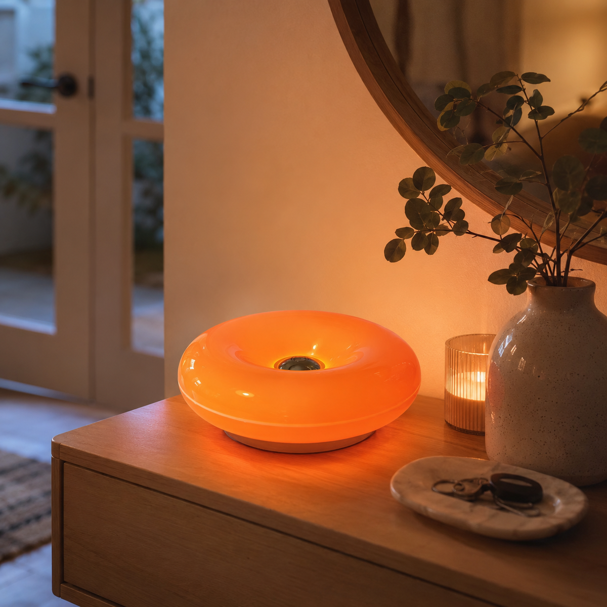 Lavisa - Sculptural Donut Lamp