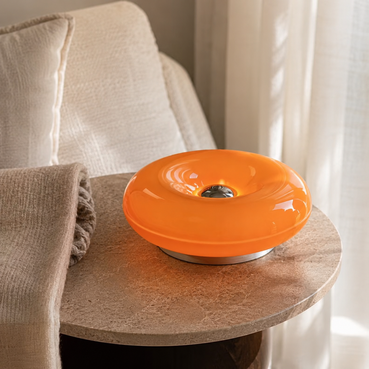 Lavisa - Sculptural Donut Lamp