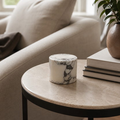 Lavisa - Cordless Real Marble Touch Table Lamp