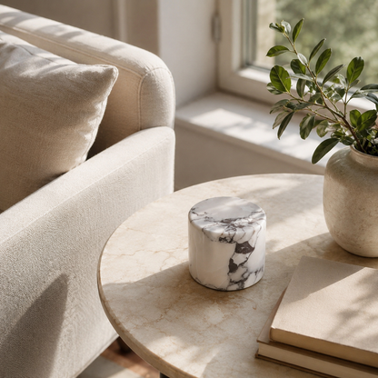 Lavisa - Cordless Real Marble Touch Table Lamp