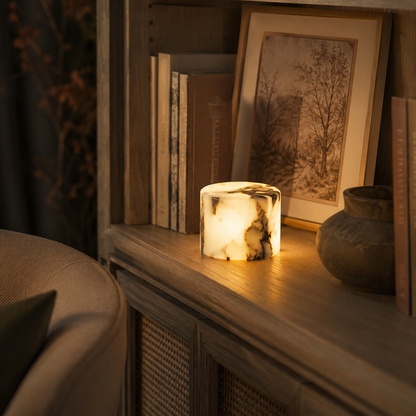 Lavisa - Cordless Real Marble Touch Table Lamp
