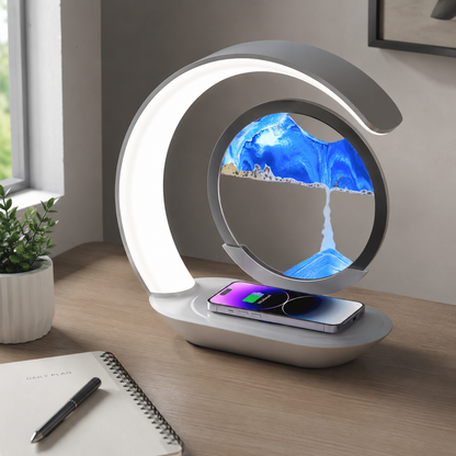 Lavisa - Luma Flow Sandscape Wireless Charging LED Lamp