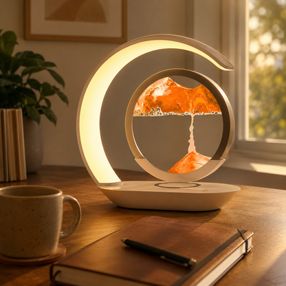 Lavisa - Luma Flow Sandscape Wireless Charging LED Lamp