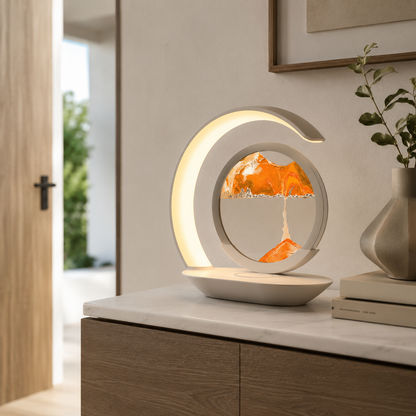 Lavisa - Luma Flow Sandscape Wireless Charging LED Lamp