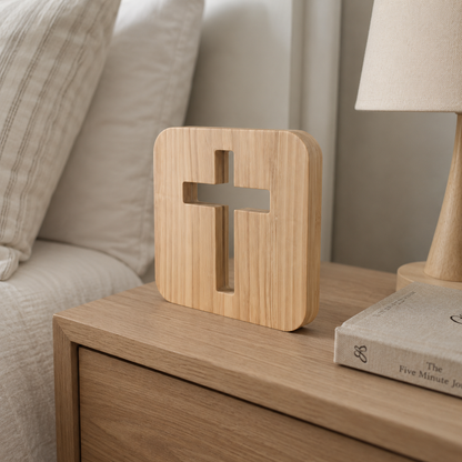 Lavisa - Wooden Cross LED Ambient Lamp