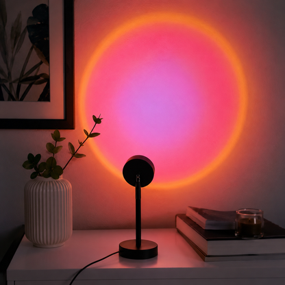 Lavisa - Sunset Projector Lamp 16 Colors Remote Control LED Light