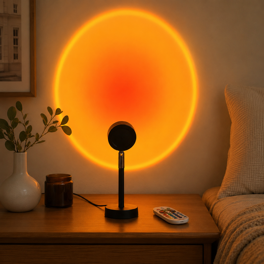 Lavisa - Sunset Projector Lamp 16 Colors Remote Control LED Light