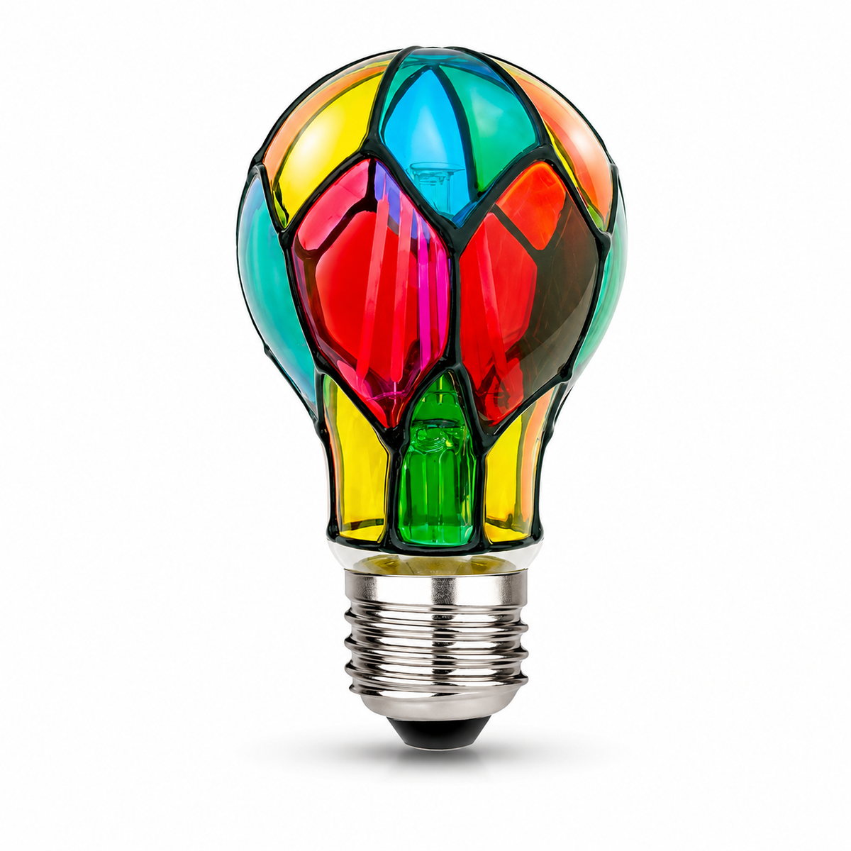 Lavisa - Stained Glass LED Light Bulb