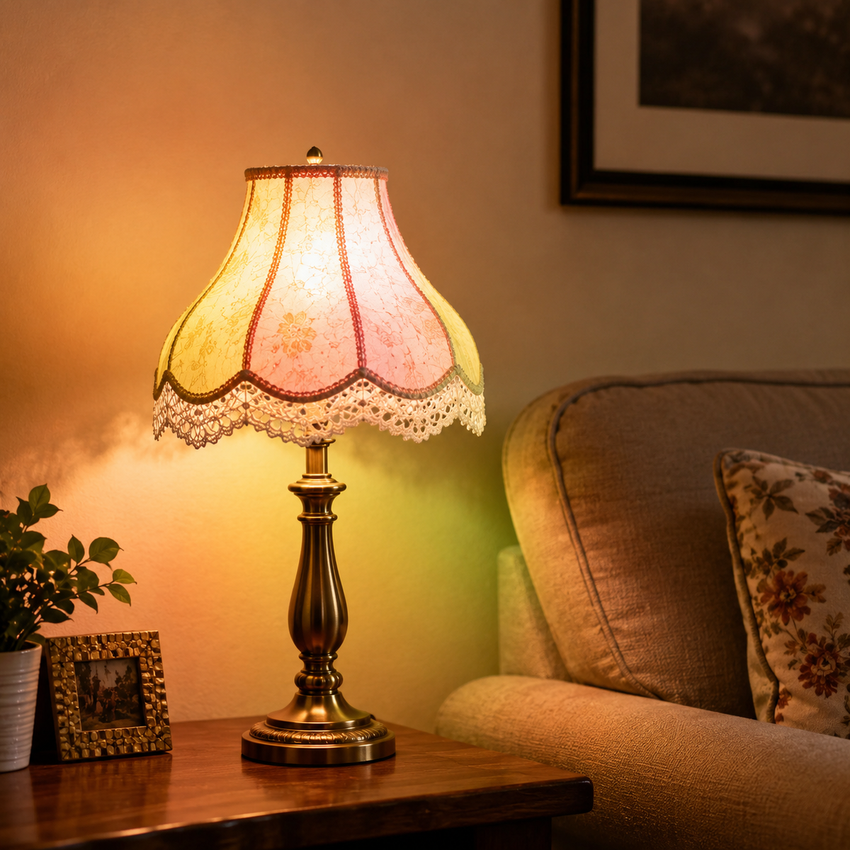 Lavisa - Stained Glass LED Light Bulb