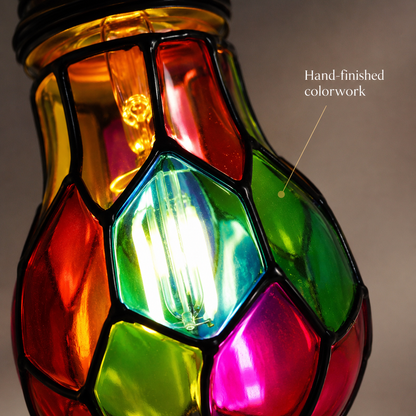 Lavisa - Stained Glass LED Light Bulb
