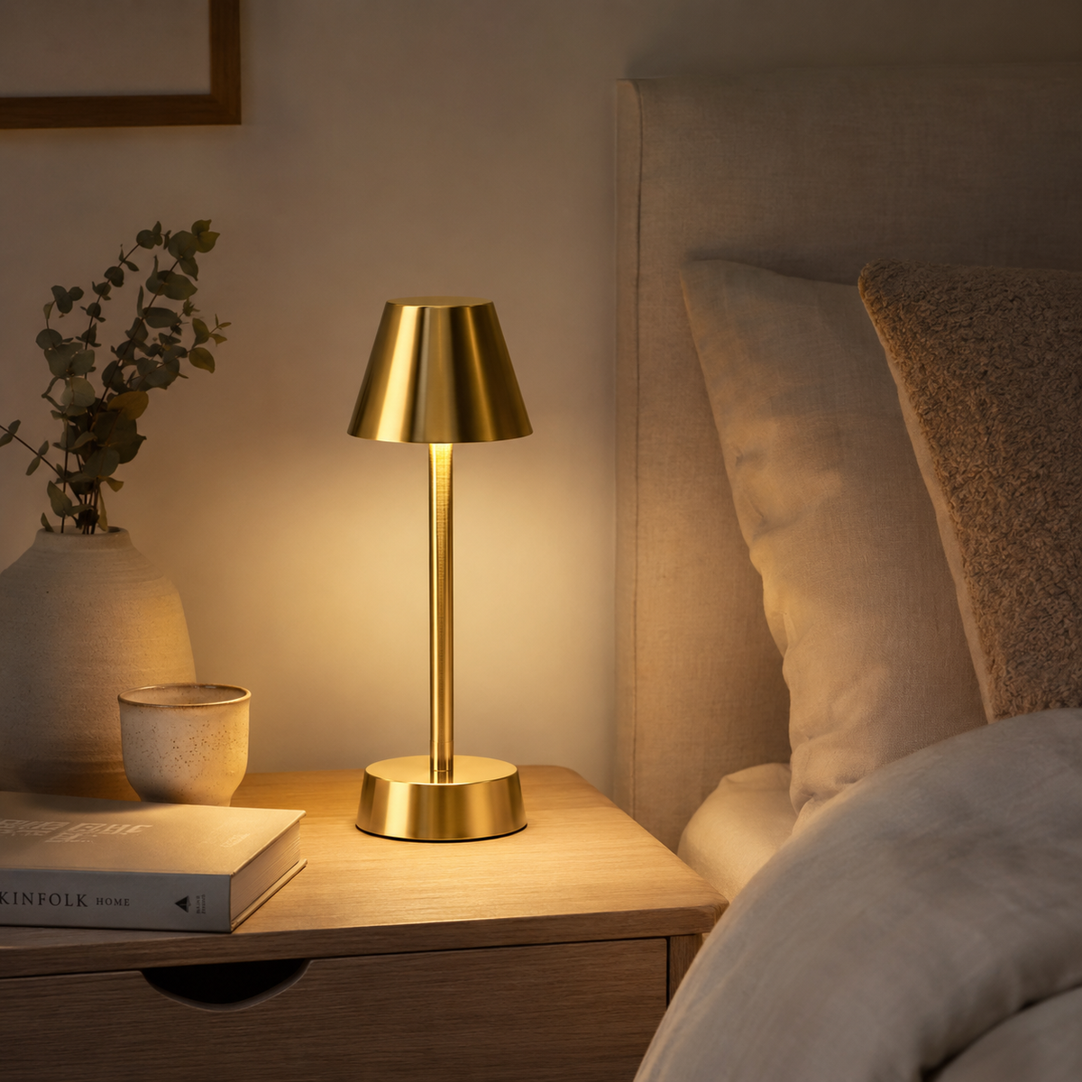 Lavisa - Cordless Rechargeable Touch Table Lamp