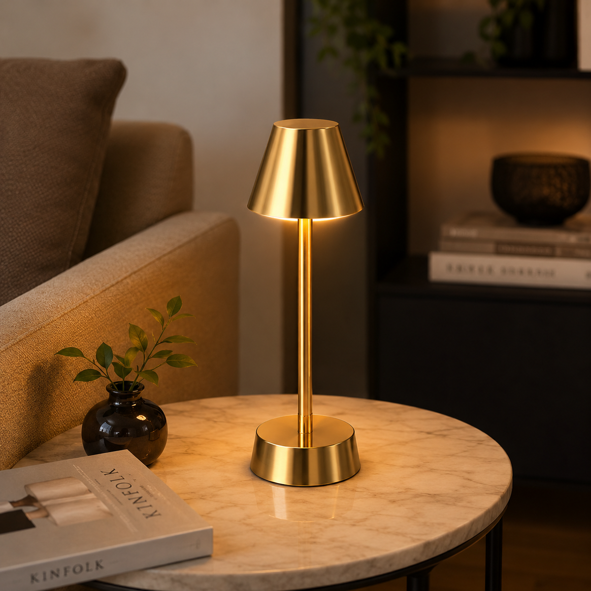 Lavisa - Cordless Rechargeable Touch Table Lamp