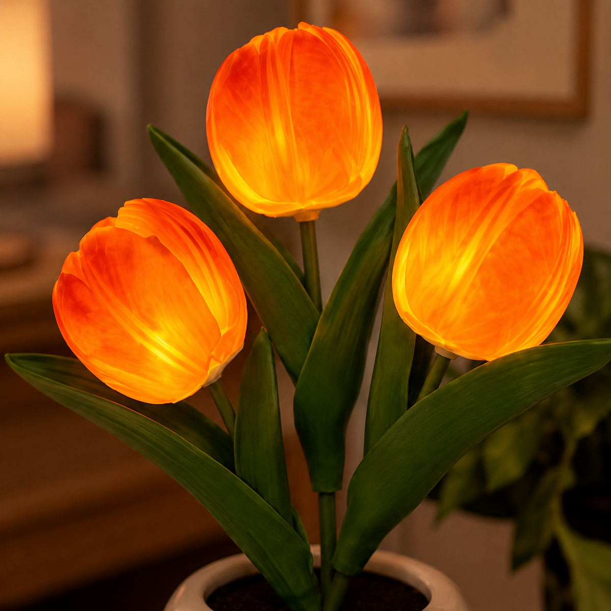 Lavisa - Realistic LED Tulip Flower Table Lamp