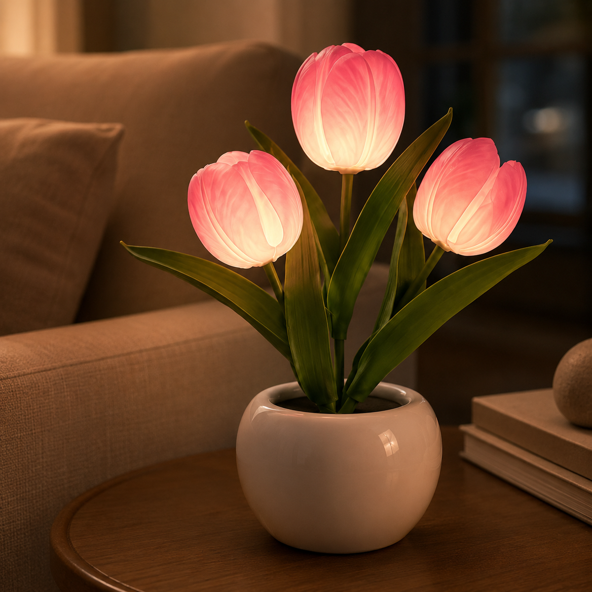 Lavisa - Realistic LED Tulip Flower Table Lamp