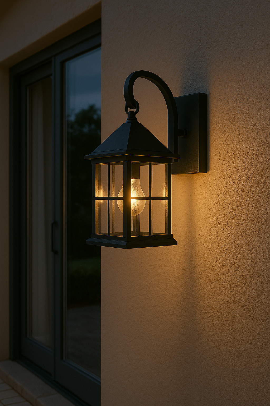 Lavisa - Lantern Outdoor Wall Lamp