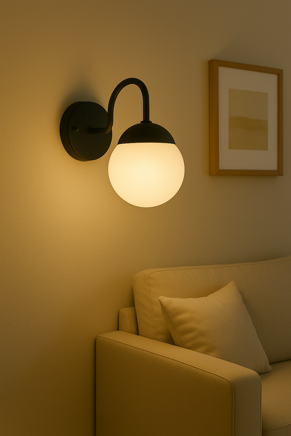 Lavisa - Modern Globe Indoor Wall Lamp